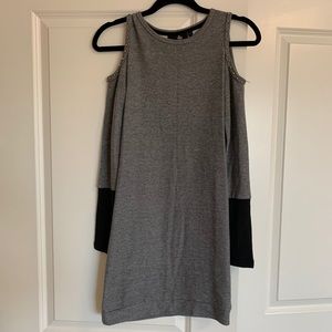 BUFFALO DAVID BITTON dress with open shoulder cut